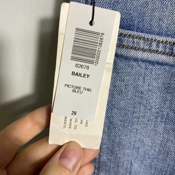 NWT Aritzia Denim Forum The Bailey High Rise Boot - Picture 6 of 8